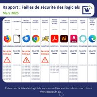 Rapport CVE Mars 2025