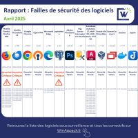 Rapport CVE Avril 2025