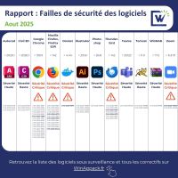 Rapport CVE Aout 2025