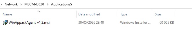 WinAppack package in Applications folder